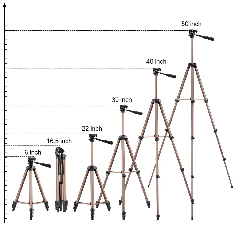 Trpied professionnel pour appareil photo numrique, inclina... - 4