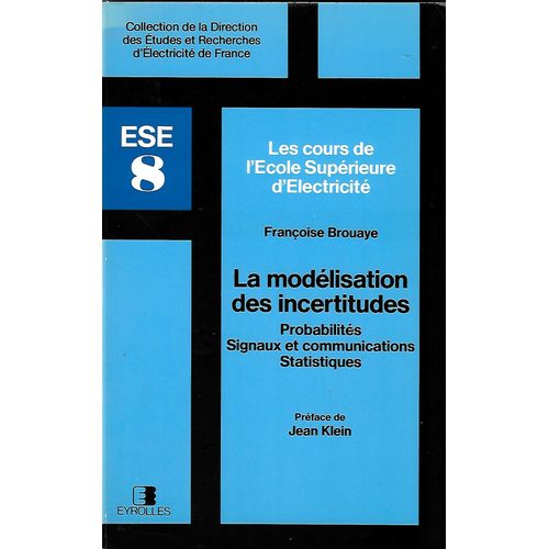 La Modelisation Des Incertitudes - Ese 8