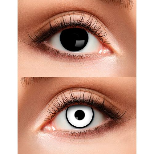 Lentilles De Contact Sans Correction Duo Noir Et Blanc Adulte