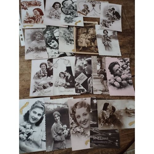 Lot De Cartes De Sainte Catherine