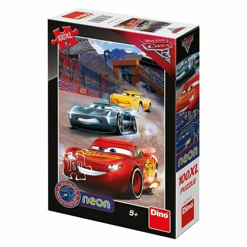 Dino Puzzle Cars 3: Gagner Une Ronde De 100 Pièces De Puzzle Xl