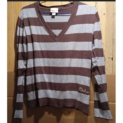 Pull A Rayures - " Oxbow " - Manches Longues - Taille 5