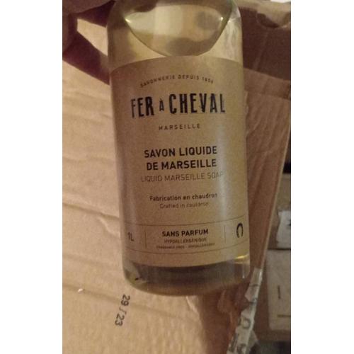 Fer À Cheval - Savon Liquide De Marseille Sans Parfum 1l Savon Liquide 1 L 