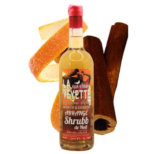 Rhum Arrangé Shrubb 30% Vol. 75 Cl - La Yeyette Au Rhum