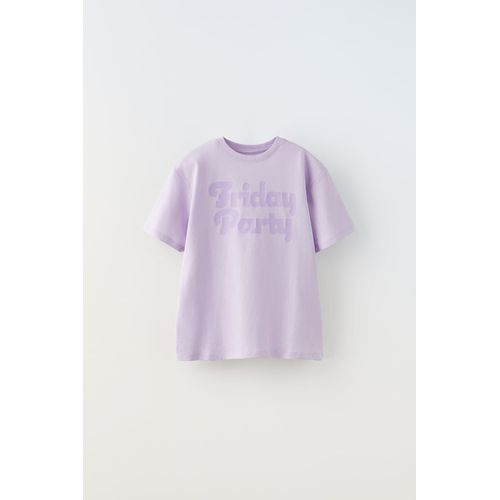 T-Shirt À Inscriptions (Zara)