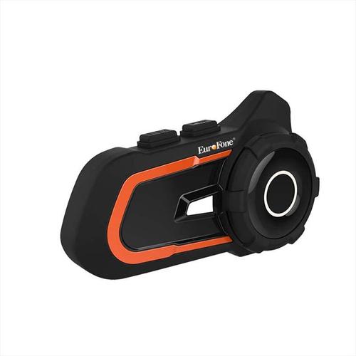 Couleur Orange Oreillette Bluetooth 5.1 Pour Moto, Appairage Universel, Interphone Pour Les Motocyclistes, Casque Parnant, Pourradio Fm