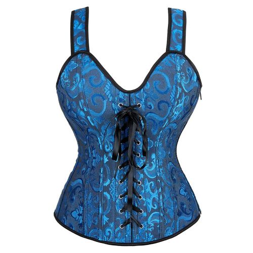 Corset Steampunk Avec Bonnet,Lingerie Avec Fermeture Éclair,Bretelles Latérales,Bustier D'entraînement De Taille,Grande Taille