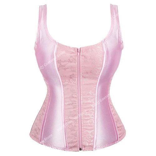 Corset Steampunk Avec Bonnet,Lingerie Avec Fermeture Éclair,Bretelles Latérales,Bustier D'entraînement De Taille,Grande Taille