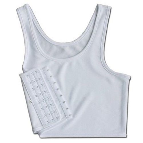 S-5xl Plat Du Sein Liant Les Corset Tomboy Lesbiennes Sous-Vêtements Femmes Sans Couture D'été Veste Courte,Plus La Taille Réservoir Top Shaper Bustier