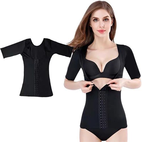 Sans Couture À Manches Courtes Shapewear Taille Ventre Contrôle Hauts Corset Corps Shaper Maillot De Corps Pour Les Femmes Shapers Hauts Blouse