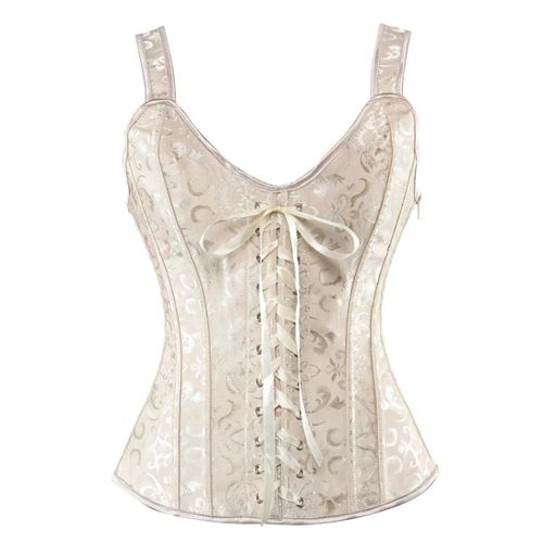 Corset Steampunk Avec Bonnet,Lingerie Avec Fermeture Éclair,Bretelles Latérales,Bustier D'entraînement De Taille,Grande Taille