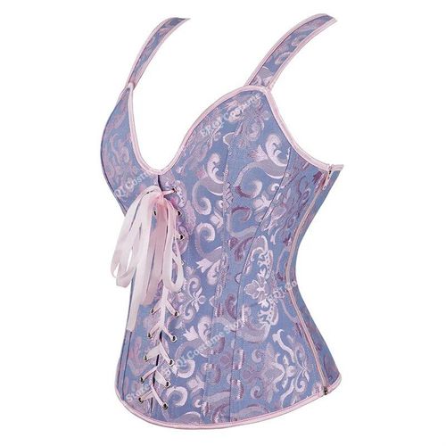 Corset Steampunk Avec Bonnet,Lingerie Avec Fermeture Éclair,Bretelles Latérales,Bustier D'entraînement De Taille,Grande Taille