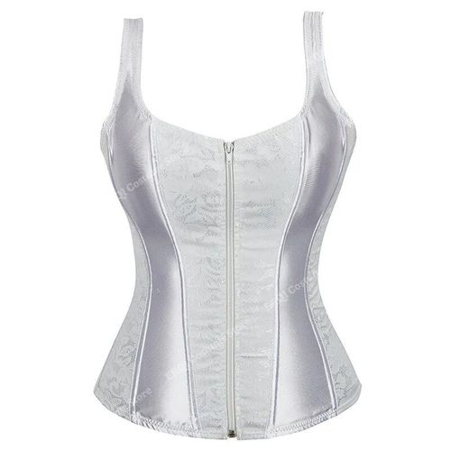 Corset Steampunk Avec Bonnet,Lingerie Avec Fermeture Éclair,Bretelles Latérales,Bustier D'entraînement De Taille,Grande Taille