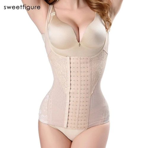 Gilets De Sous-Vêtements Amincissants Pour Femmes,Corset D'entraînement À La Taille,Sangle De Modélisation,Vêtements En Saillie,Mince,6 Rangées De Crochets,Spoeurs De Corps