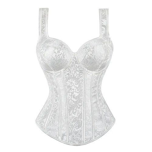 Corset Steampunk Avec Bonnet,Lingerie Avec Fermeture Éclair,Bretelles Latérales,Bustier D'entraînement De Taille,Grande Taille