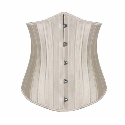 Burvogue-Corset D'entraînement De Taille Vintage,Serre-Taille,Long Torse,Sablier,Spoeur De Corps,24 Os En Acier,Sous Le Buste,Vêtements Saillants,Ceinture,Tondeuse