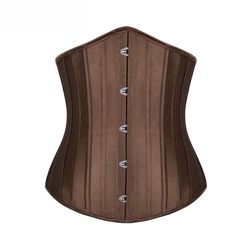 Burvogue-Corset D'entraînement De Taille Vintage,Serre-Taille,Long Torse,Sablier,Spoeur De Corps,24 Os En Acier,Sous Le Buste,Vêtements Saillants,Ceinture,Tondeuse