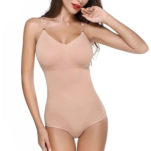 Corset Amincissant Sans Bretelles Pour Femmes,Sous-Vêtement,Modelant Tout Le Corps,Sans Couture,Taille Haute,Contrôle Du Ventre
