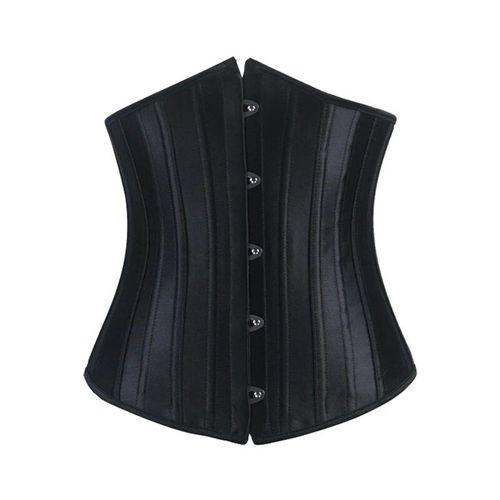 Burvogue-Corset D'entraînement De Taille Vintage,Serre-Taille,Long Torse,Sablier,Spoeur De Corps,24 Os En Acier,Sous Le Buste,Vêtements Saillants,Ceinture,Tondeuse