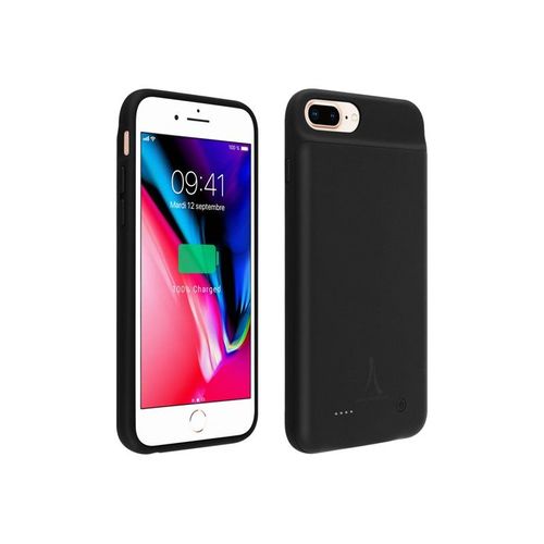 Akashi - Boîtier De Batterie Pour Téléphone Portable - Noir - Pour Apple Iphone 6 Plus, 6s Plus, 7 Plus, 8 Plus