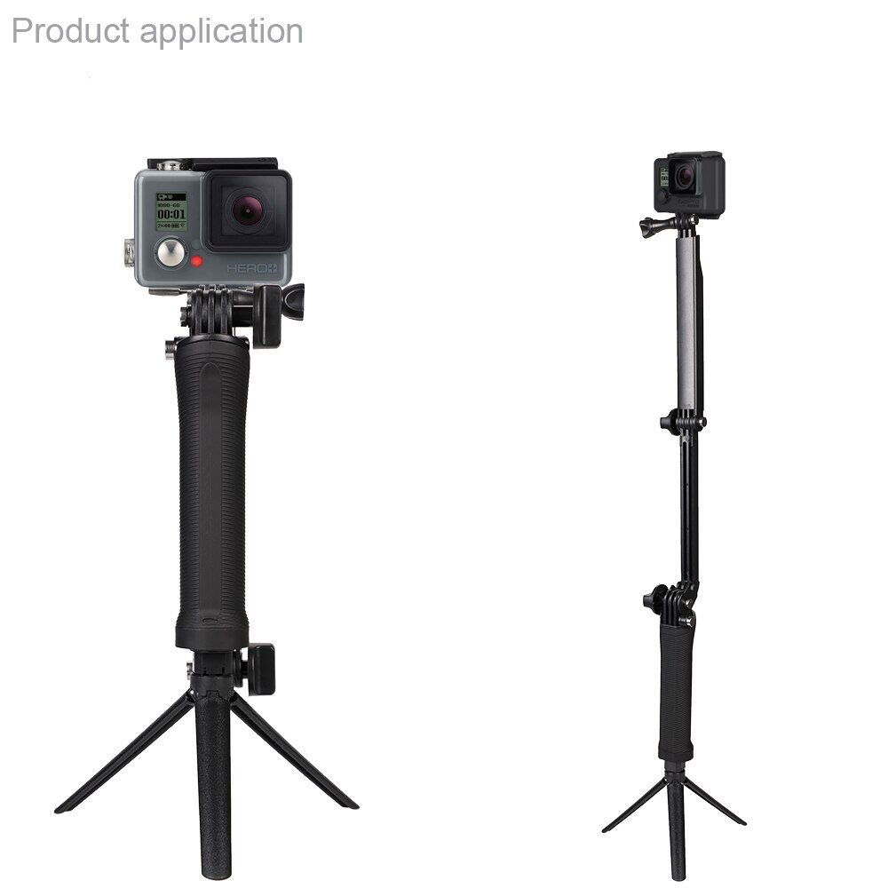 Un modle - Trpied  poigne  3 voies pour Gopro 9 8 7 6 5... - 7