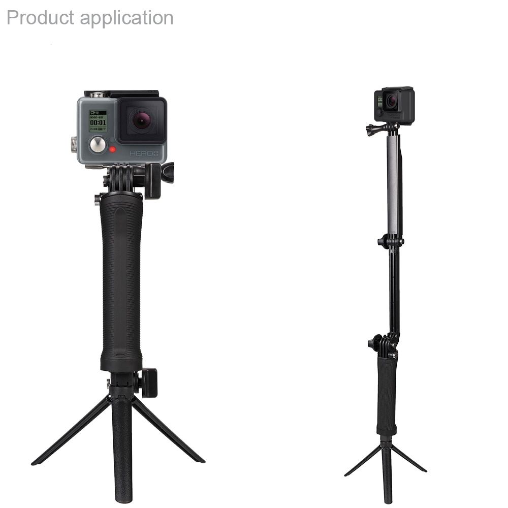 modle B - Trpied  poigne  3 voies pour Gopro 9 8 7 6 5 ... - 7