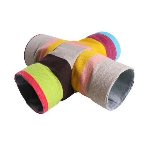 Mini Tunnel Hamster Cochon D'inde,Jouet Pour Animaux De Compagnie,Cage Hérisson,Tube Chinchilla,Maison,Petits Produits Pour Animaux,Rat,Souris,Jouet Amusant - Type C 30x30cm