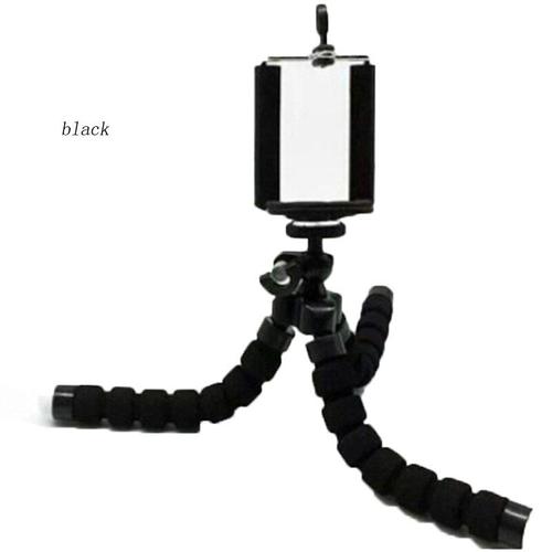 le noir - Trépied Flexible poulpe avec support de téléphone Portable, Mini trépied léger pour appareil photo numérique Canon, Nikon, tony Nex 6 6s