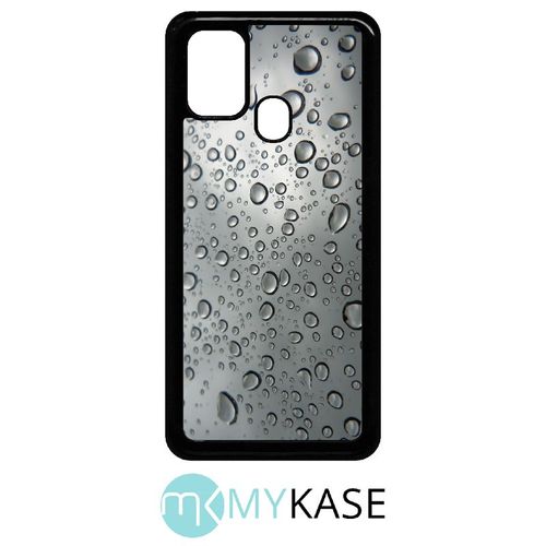 Coque Pour Galaxy M31 Prime - Effet Texturé Goutte D'eau - Noir