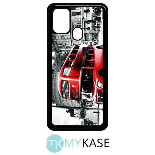 Coque Pour Galaxy M31 Prime - London Vintage - Noir