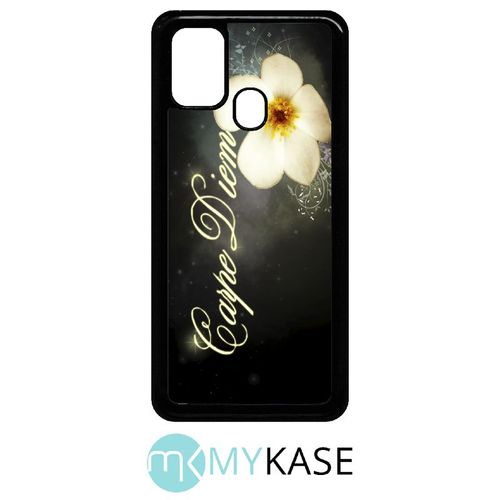 Coque Pour Galaxy M31 Prime - Carpe Diem Fleur - Noir