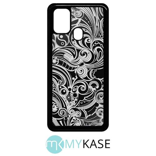Coque Pour Galaxy M31 - Baroque - Noir