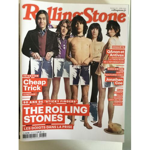 Rolling Stone 131 Rolling Stones Cheap Trick Jonathan Coe Qanon Jon Gibson Jethro Tull Julia Garner