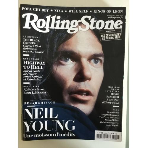 Rolling Stone 130 Neil Young David Fincher Eddy L.Harris Black Crowes Kaboul Michel Magne Xixa Klips