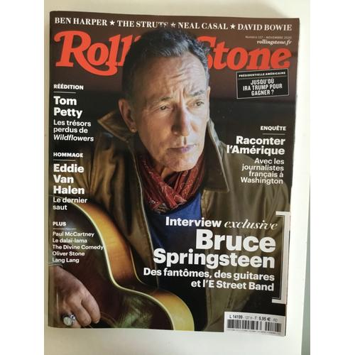 Rolling Stone 127 Bruce Springsteen David Bowie Oliver Stone Tom Petty Eddie Van Halen Ben Harper