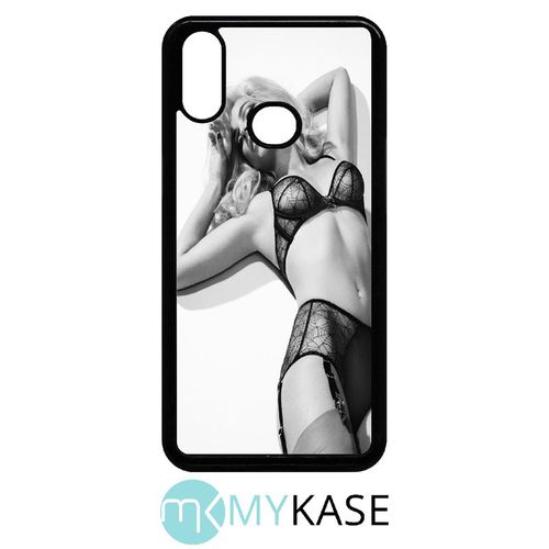 Coque Pour Galaxy A10s - Femme Sexy Noir Et Blanc - Noir
