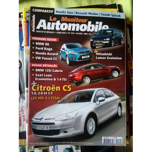 Le Moniteur Automobile 1419