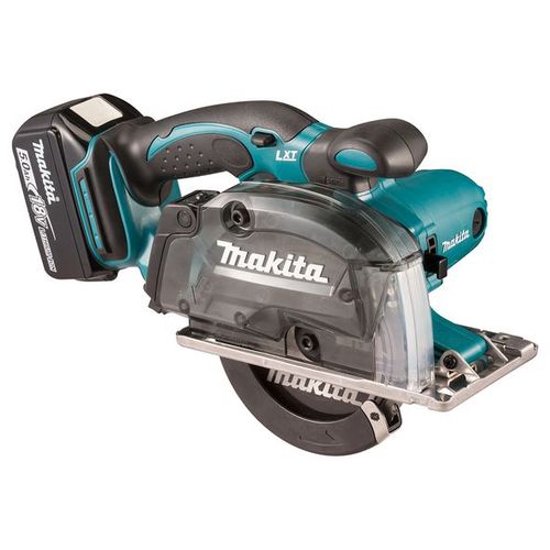 Makita Scie circulaire à métaux 18 V Li-Ion 5 Ah Ø 136 mm Makita DCS552RTJ