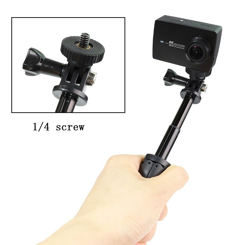 rouge - Trpied d'extension pour Gopro, bton de Selfie exte... - 5