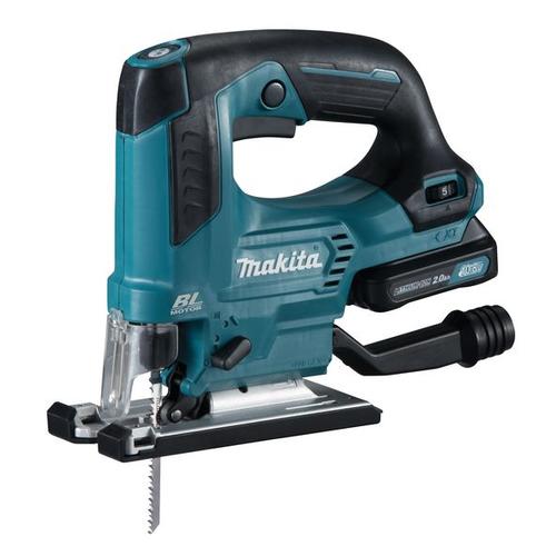 Makita JV103DSAJ 10.8V Li-Ion Accu decoupeerzaag set (1x 2.0Ah accu) in Mbox - D-greep - variabel - koolborstelloos