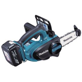 Makita - Tronçonneuse d'élagage à batterie 18V 2x5Ah Li-Ion guide 115mm - DUC122RTE