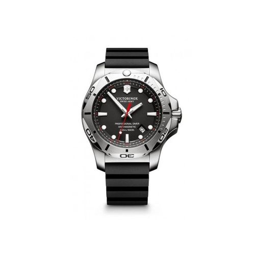 Inox Pro Dive Black Dial Black Rubber