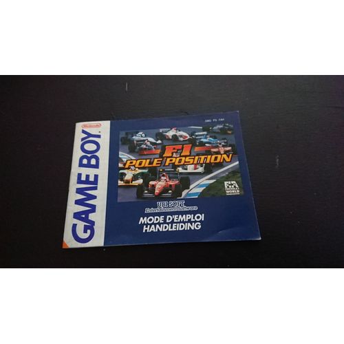 Notice Jeu Pole Position Sur Game Boy