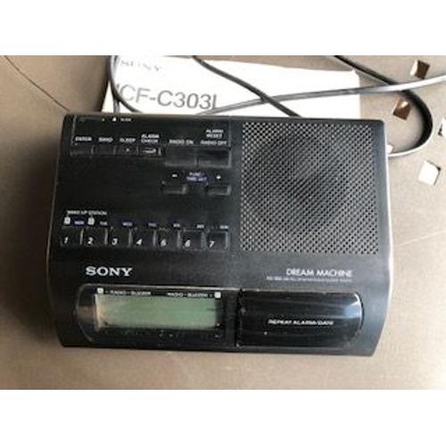Radio réveil Sony Dream Machine ICF-C113L FM MW LW argent