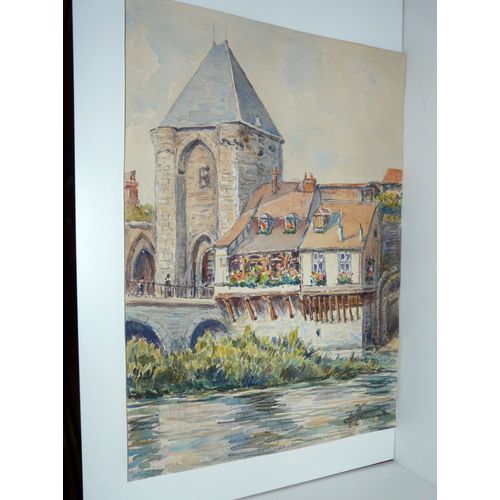 Moret-Sur-Loing, Aquarelle