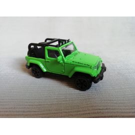 Voiture Jeep Wrangler Verte     1/64-Majorette