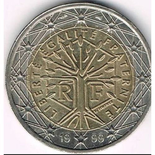 Monnaie 2 Euro France 1999