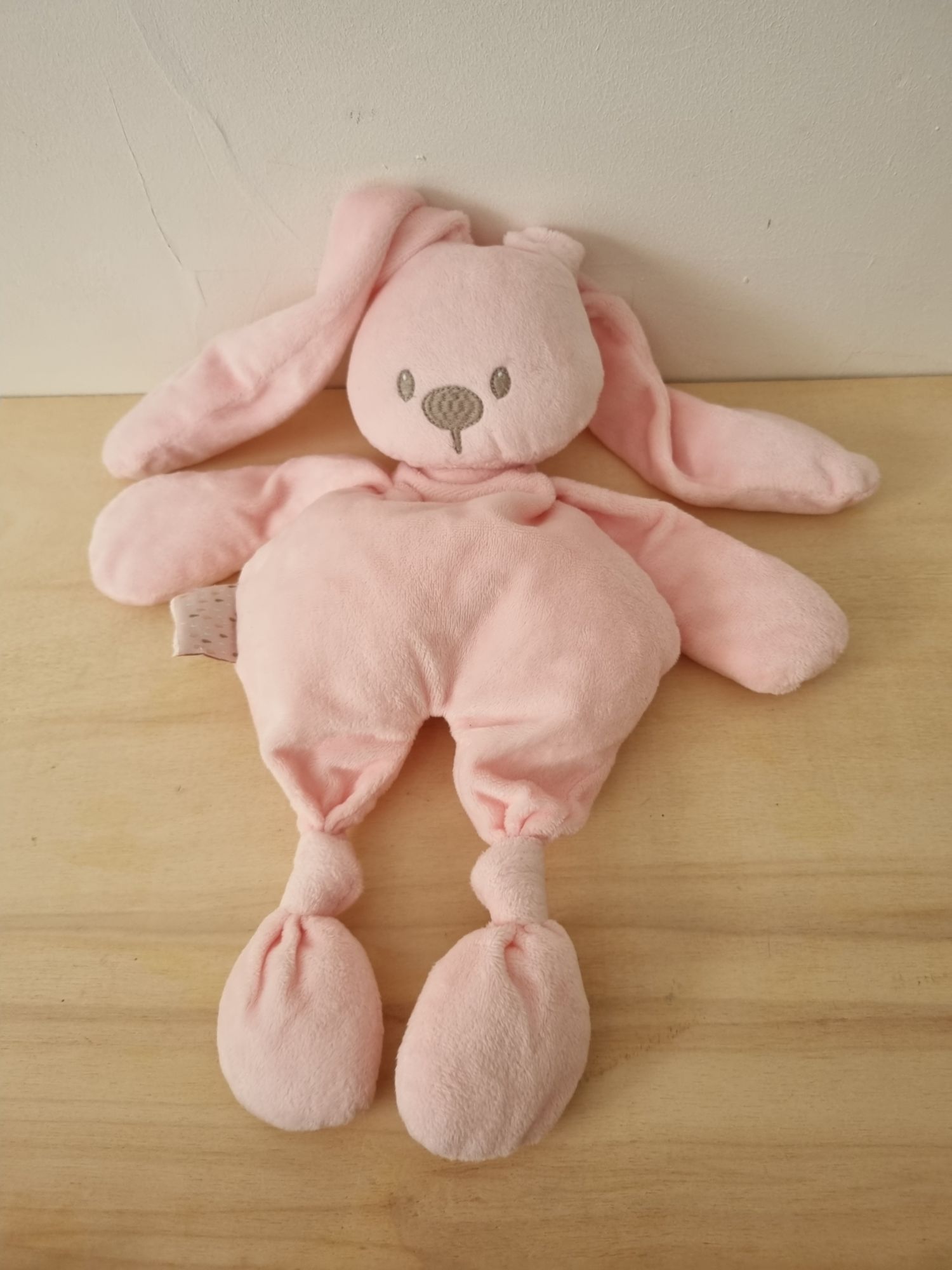 Doudou Lapin Rose Nattou