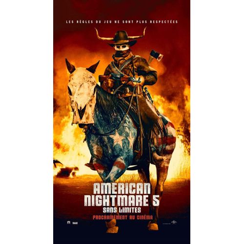 Affiche Neuve Cinema 120x160 - American Nightmare 5 : Sans Limites
