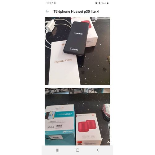Huwaei P30 256 Go Noir